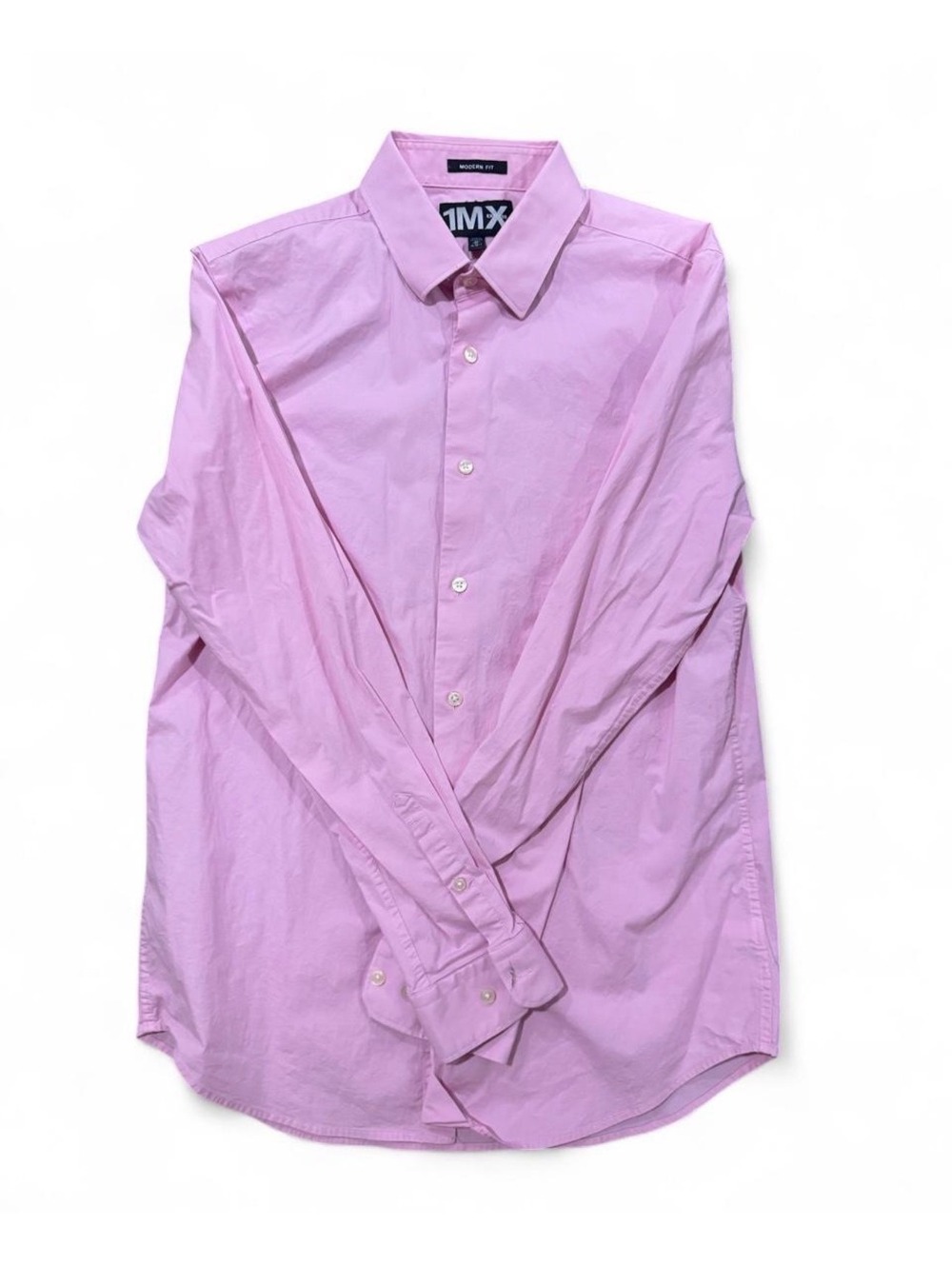 Men’s Pink Express button up shirt Size Medium